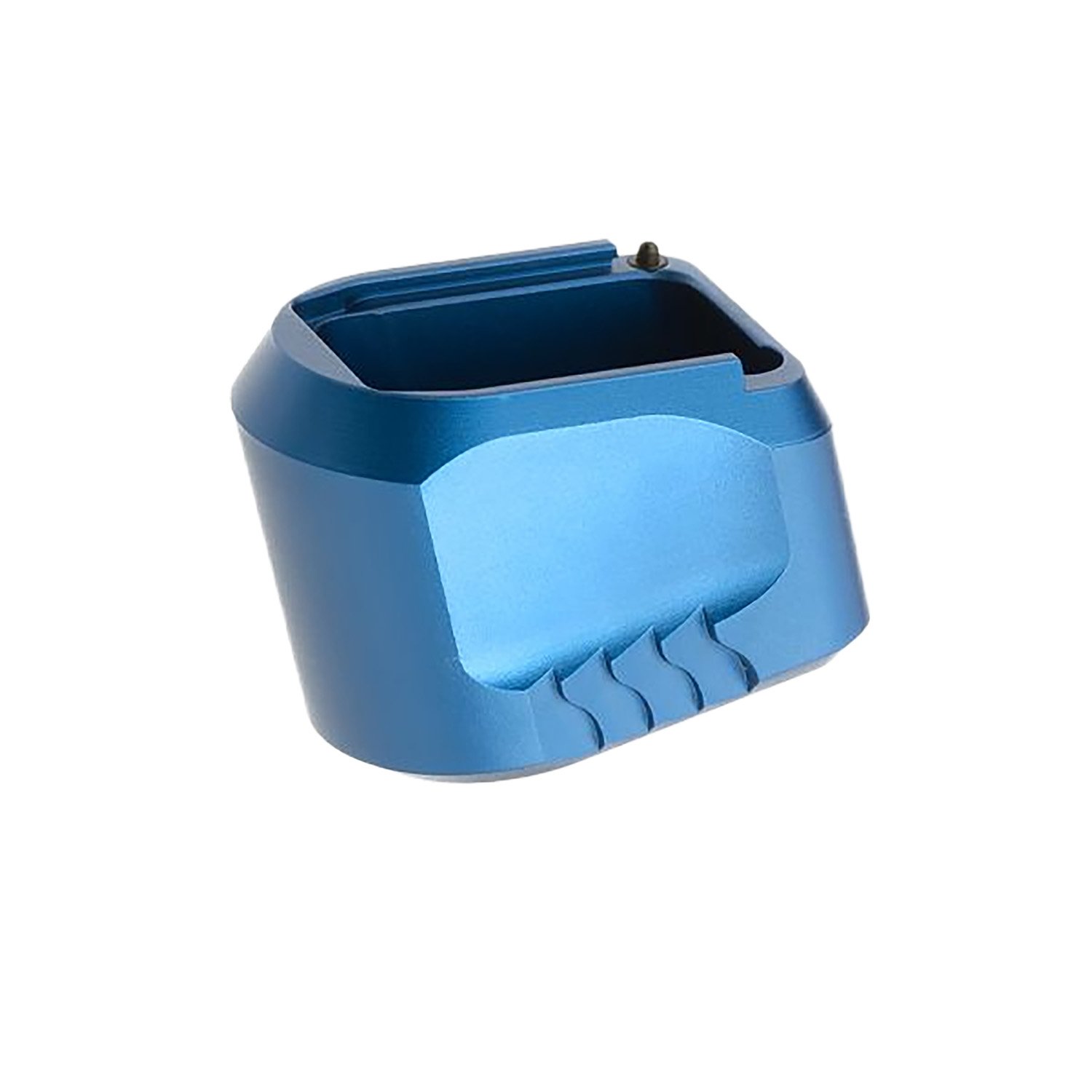 Buy Tyrant CNC TDMPMAGEXFSBLUE Magazine Extension Fits S&W M&P 9/40 5rd Compatible w/ Full-Size M&P 1.0/2.0 frames Blue Aluminum online
