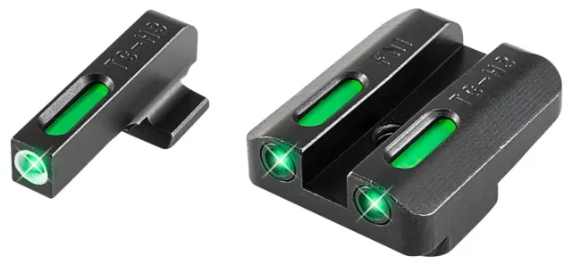 TruGlo TG13FN2A TFX Tritium Fiber Optic Sights for FNH FNP/FNX/FNS-40 - TRU Ball