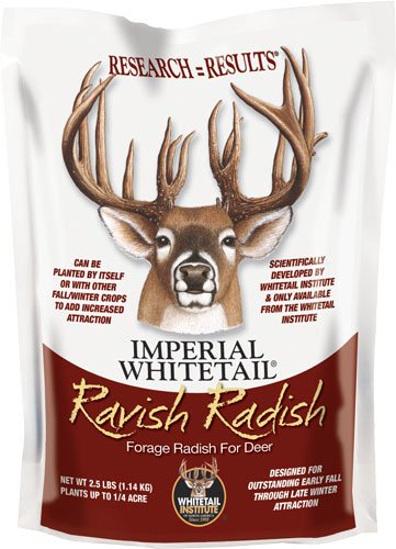 Whitetail Institute RR25 Ravish Radish 2.5lbs 1/4 Acre Deer Plot Seed - Whitetail Institute