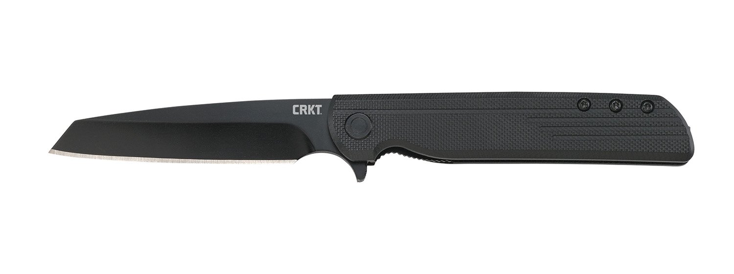 CRKT 3802K LCK+ 3.33" Flip Open Knife, IKBS Bearing, Nylon Scales - Columbia River Knife & Tool