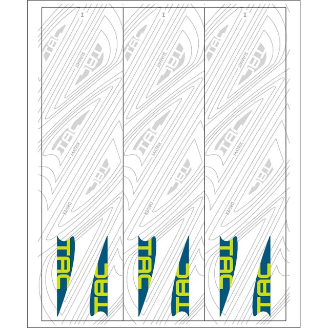 TAC Vanes Arrow Specific Wraps White Size I 5.5 13 pk. - TAC Vanes