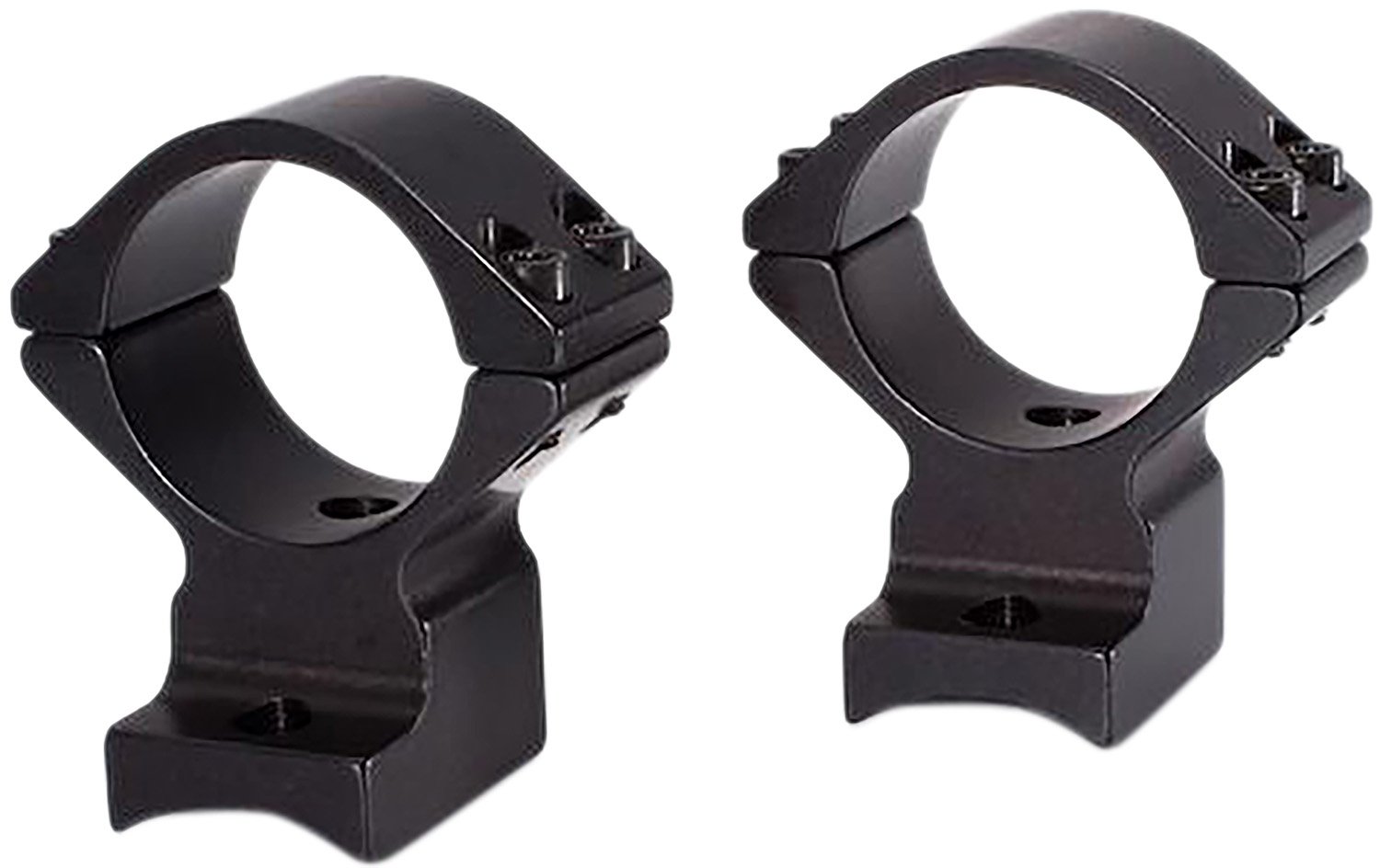 Talley 740774 Scope Mount/Ring Combo 30mm Medium Black Aluminum