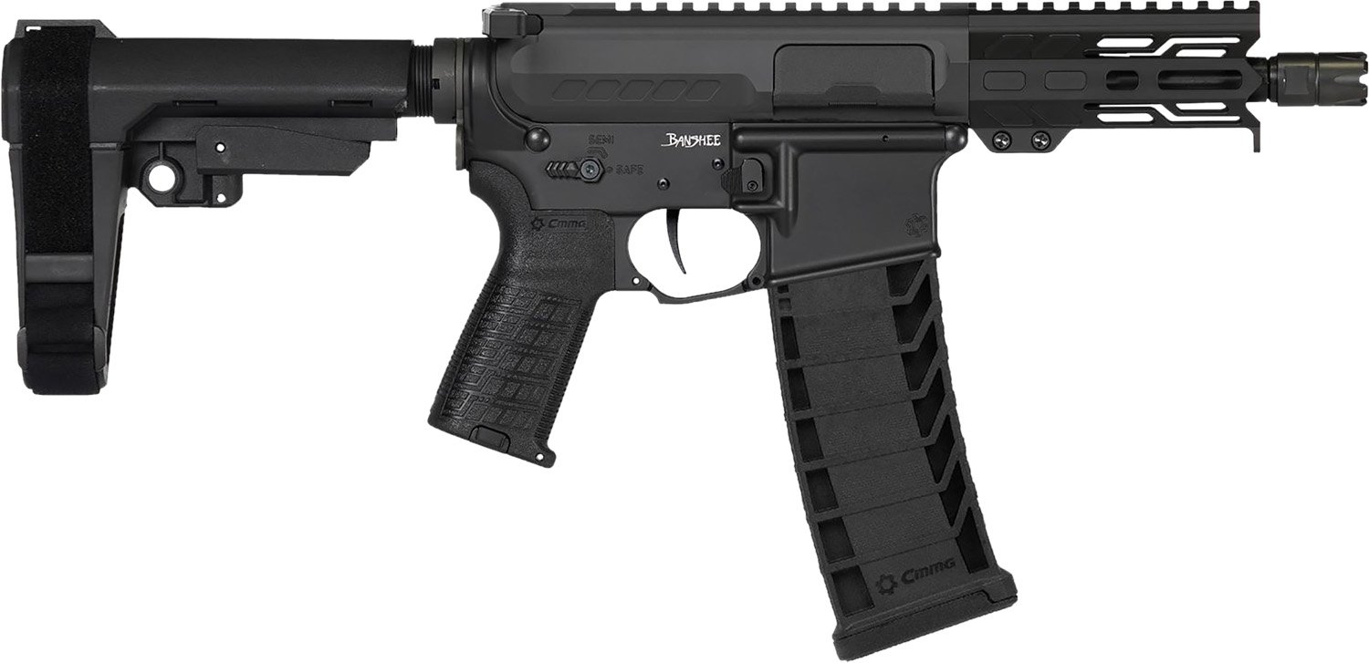 Buy CMMG Banshee MK4 9mm Semi Auto Pistol 5" Barrel 30+1 Capacity Black Polymer online