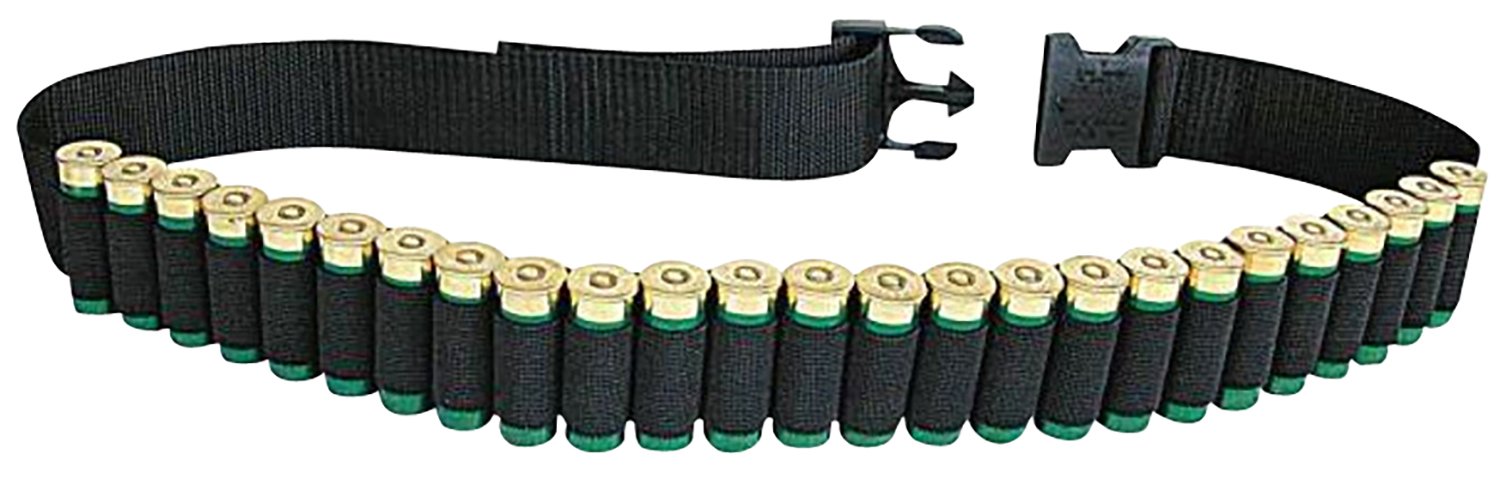 Allen 211 Shotgun Shell Belt 25 Rounds Cordura Adjustable Black - Allen Company