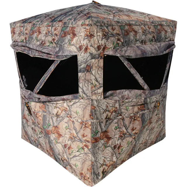 Muddy MUD-IGB2-EPC Infinity 2 Man Ground Blind Epic Camo, 75"x75"x69" - Muddy Outdoors