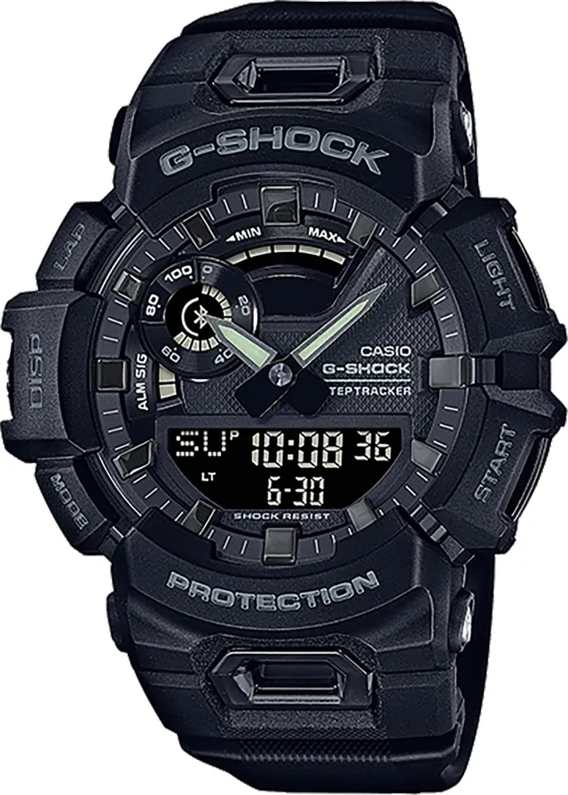 GSHOCK GBA9001A Men's Black Digital Analog Shock-Resistant 200M - GSHOCK