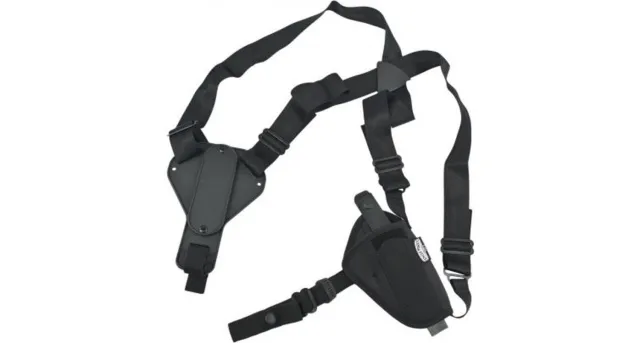 Uncle Mike's 8705-0 Holster Size 5 4.5-5 in Black Nylon Ambidextrous - Uncle Mike's