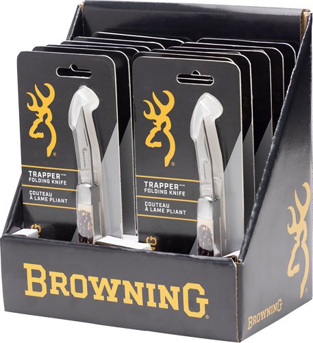 BROWNING KNIFE TRAPPER COUNTER DISPLAY 12 - Browning