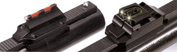Buy Williams Firesights 70230: Green/Red Front Sight, Black Metal, Fiber Optic Material, Universal Vent Rib Shotgun Accessory online