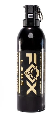 Fox Labs PG12FDB 12oz Pistol Grip Cone Pepper Spray - Fox Labs