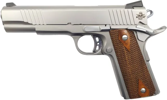 Rock Island 51414 Standard FS *CA Compliant 45 ACP Caliber with 5"... - Rock Island Armory - 45 ACP