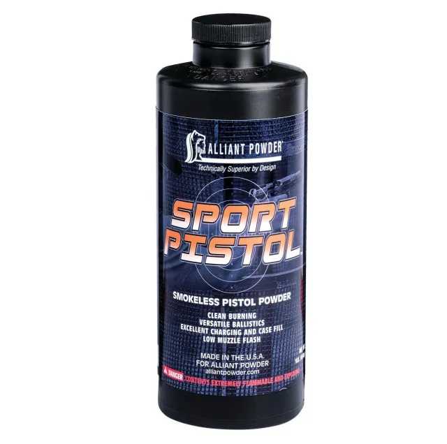 Alliant Powder 150691 Sport Pistol Smokeless Powder 1lb 9mm Luger