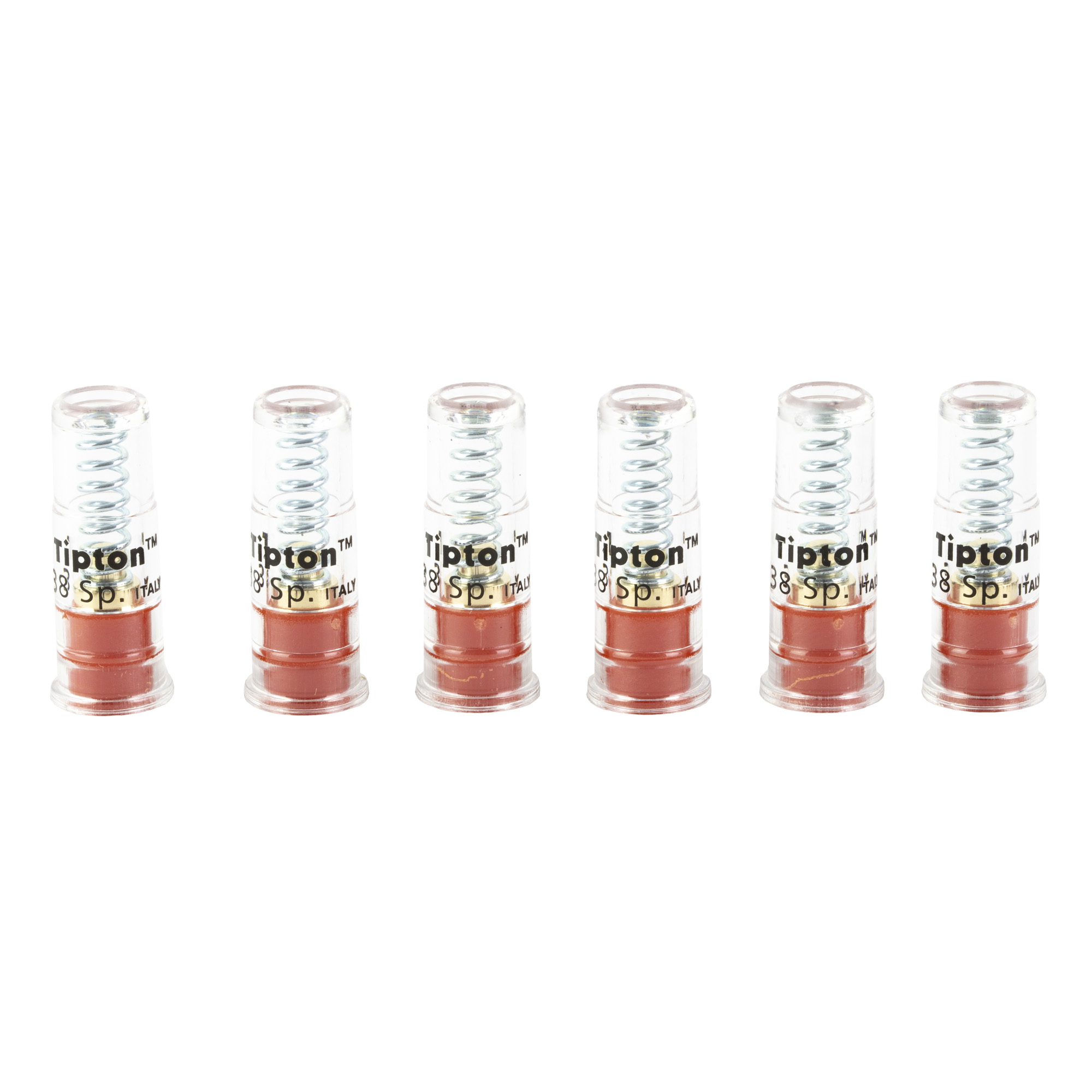Buy Tipton 321398 Snap Caps, Translucent Red, .38/.357, 6-Pack online