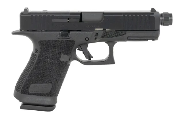 Glock P61950203TB G19 Gen6 9mm Luger 15+1 4.02" Threaded Barrel, Steel Optic Ready/Serrated Slide, Polymer Frame w/Accessory Rail, Interchangeable Backstrap Grip, Ambidextrous - Glock - 9mm Luger