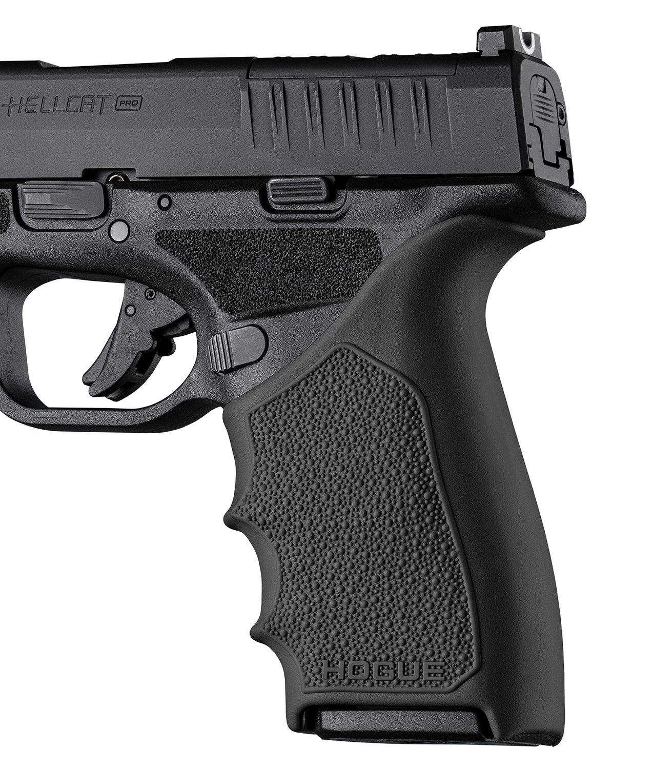 Buy Hogue HandAll Beavertail Grip Sleeve Springfield Hellcat Pro Black 18320 online