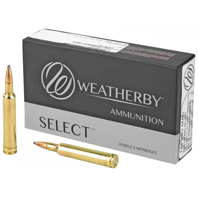Weatherby H240100IL .240 Wby Mag 100gr Hornady Interlock 20 Rounds - Weatherby - 240 Wby