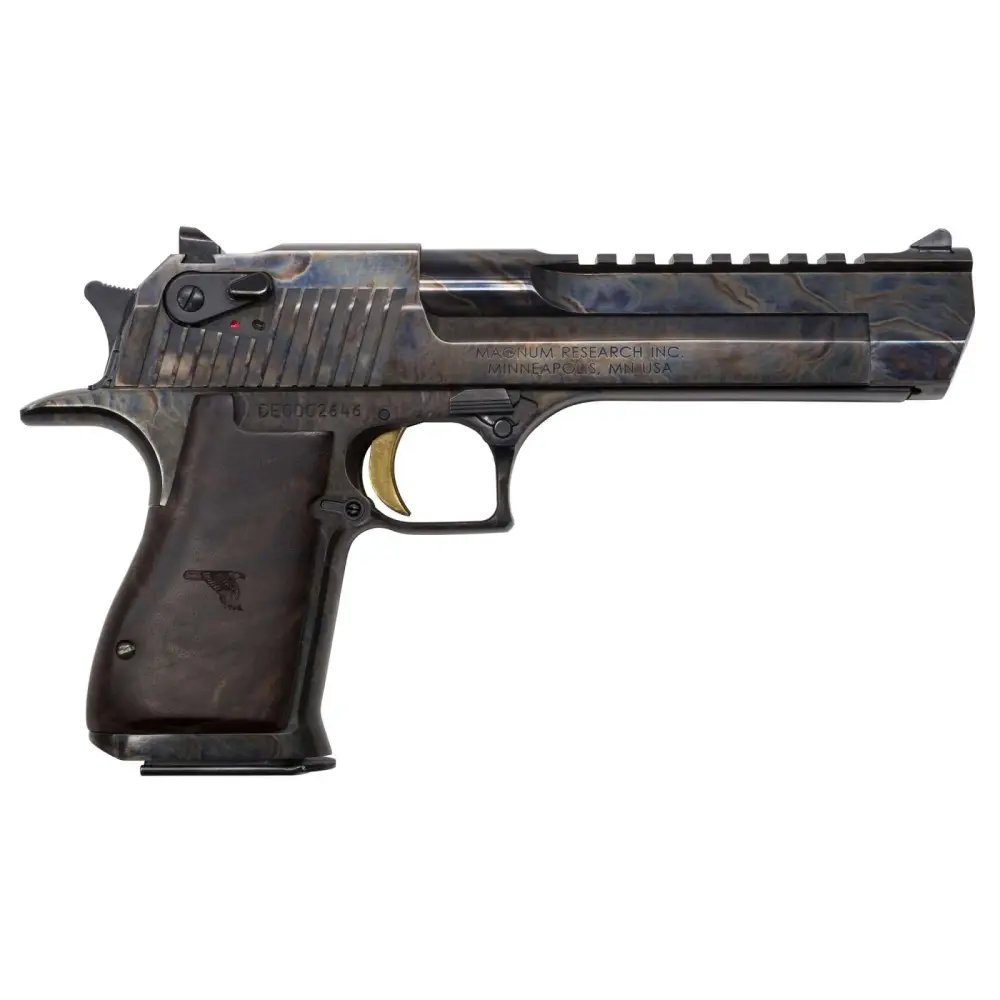 Magnum Research DE50CH .50 AE 6.00 In 7rd Case Hardened - Magnum Research - .50 AE