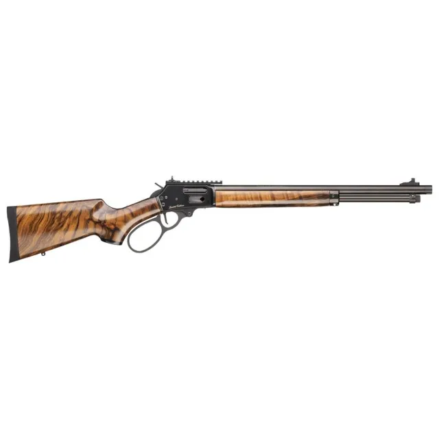 S&W Model 1854 Limited Edition Walnut Furniture Rifle .44 Rem Mag 9rd Capacity 19.25 Barrel w/Display Case-USED