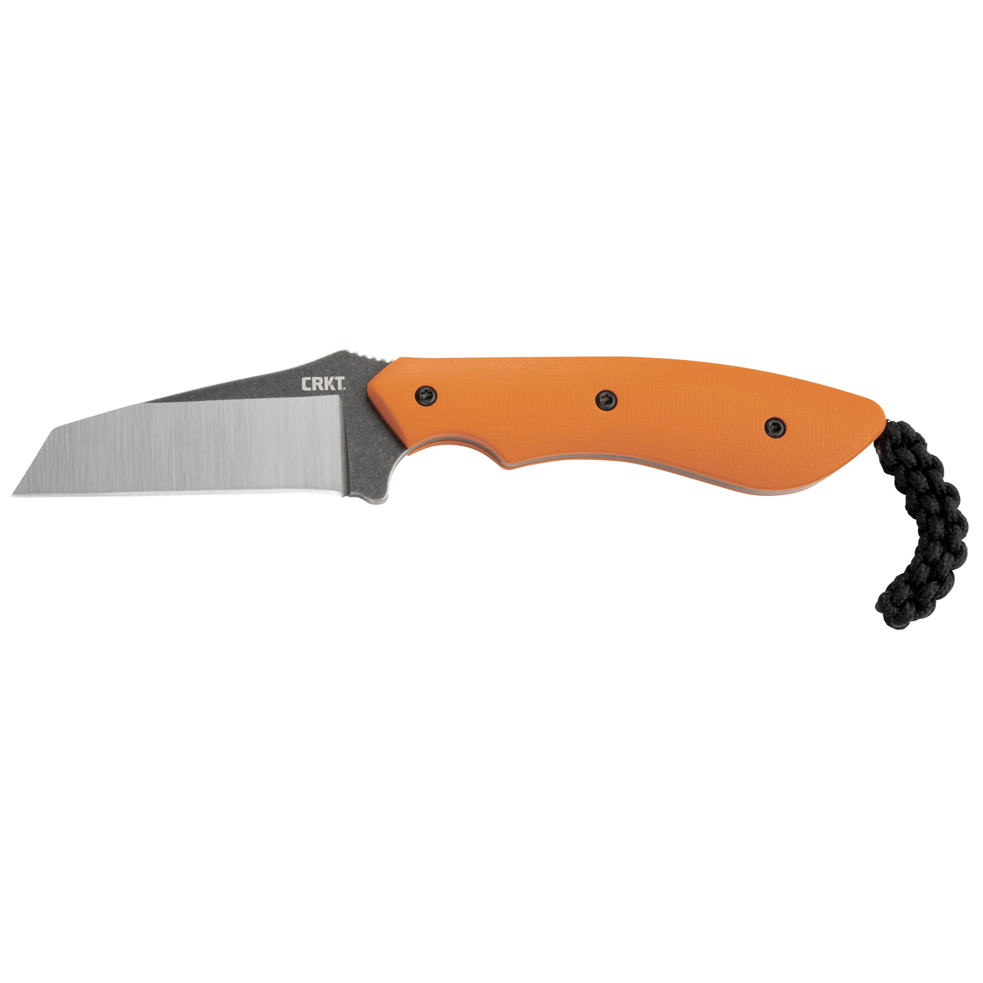 CRKT S.P.I.T. Orange Fixed Blade Knife with Sheath - Columbia River Knife & Tool