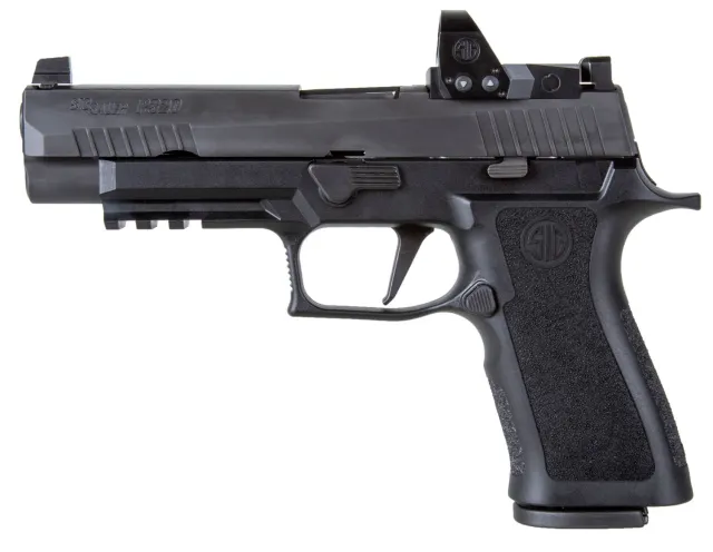 Sig Sauer P320 RXP XFull-Size 9mm Luger 17+1 4.70" Black Carbon Steel Barrel, Nitron Slide, Stainless Steel Frame
