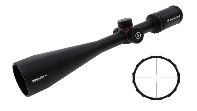 Crimson Trace Brushline Pro 3-12X42 Plex 30mm Tube Matte - Crimson Trace