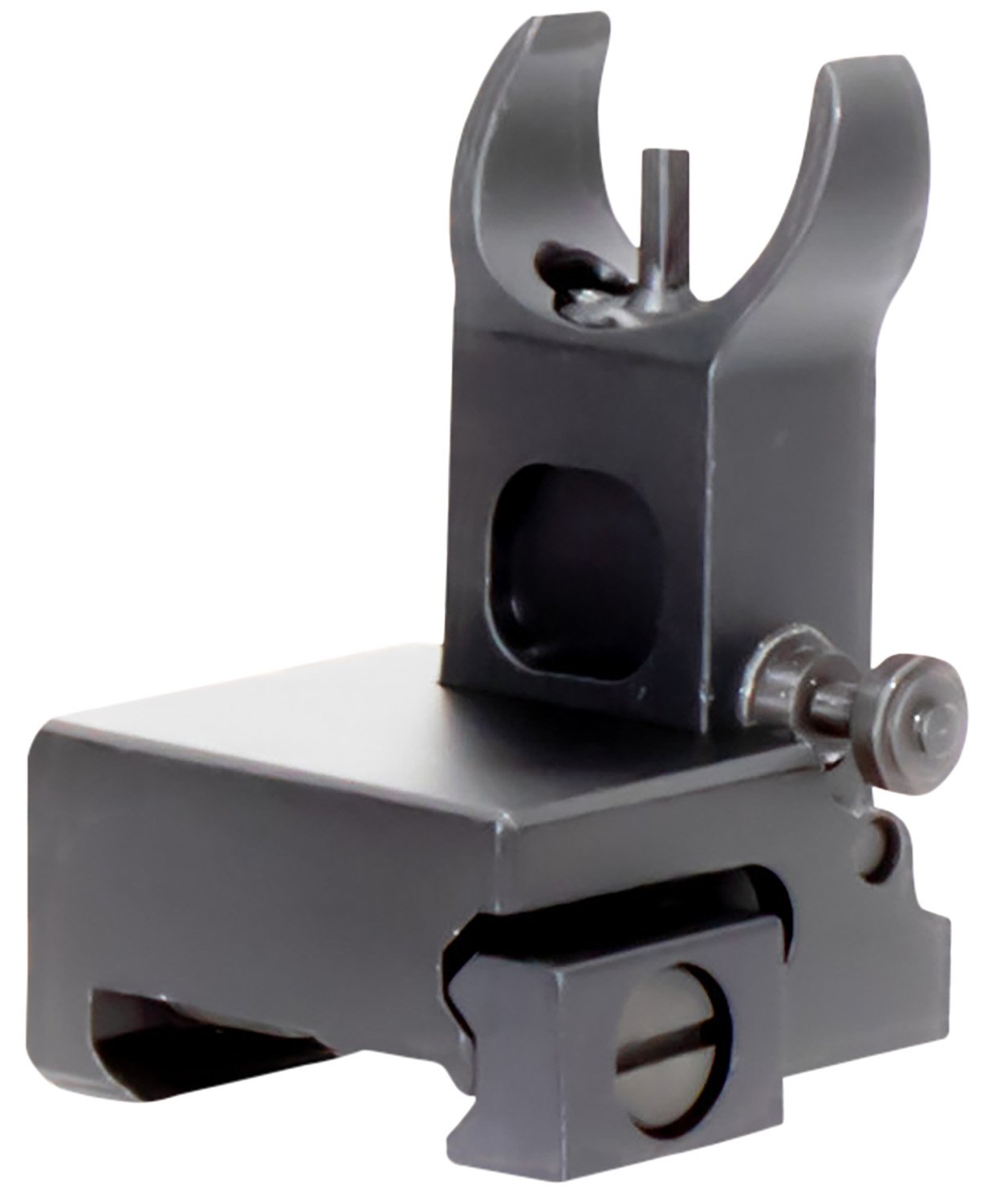 Aim Sports MT200 AR Low Profile Front Flip Up Sight Black Anodized for... - AIM Sports