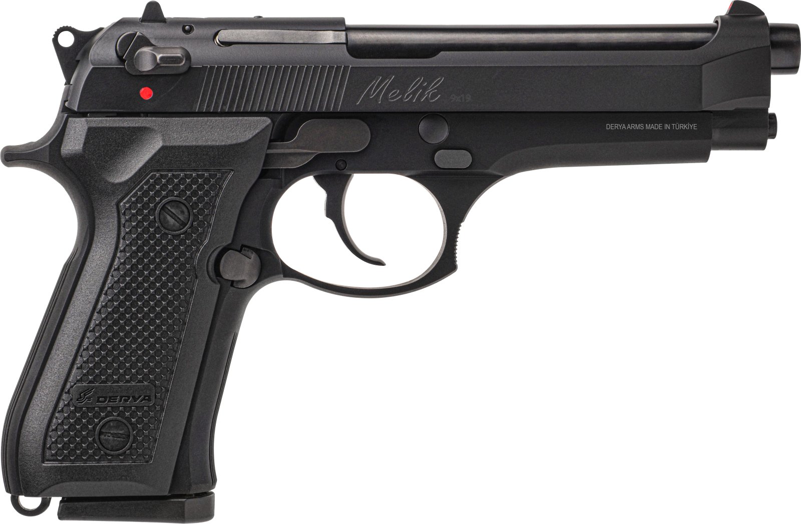 Buy Derya Arms MELIK9.TR 9mm 4.90In Barrel 17+1 Black Melonite online