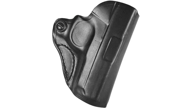 Desantis Gunhide Mini Scabbard S&W Bodyguard 2.0 Black Leather OWB LH