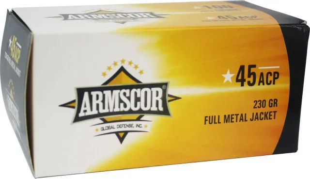 Armscor 45acp 230gr Fmj Value Pack