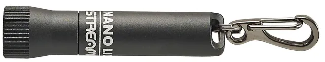 Streamlight Nano Light II Snap Hook White LED Black - Streamlight - 20 LUMENS