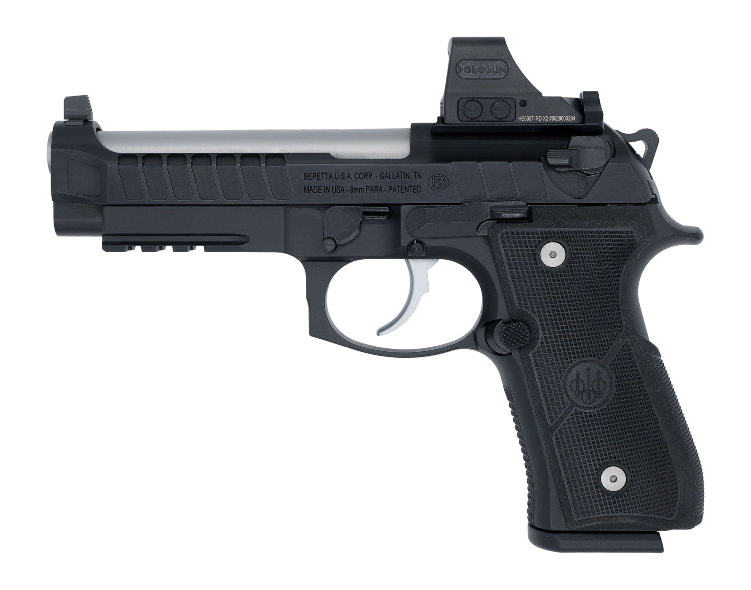 LTT 92E FS TJ RDO Black Nitride Slide - LTT - 9mm