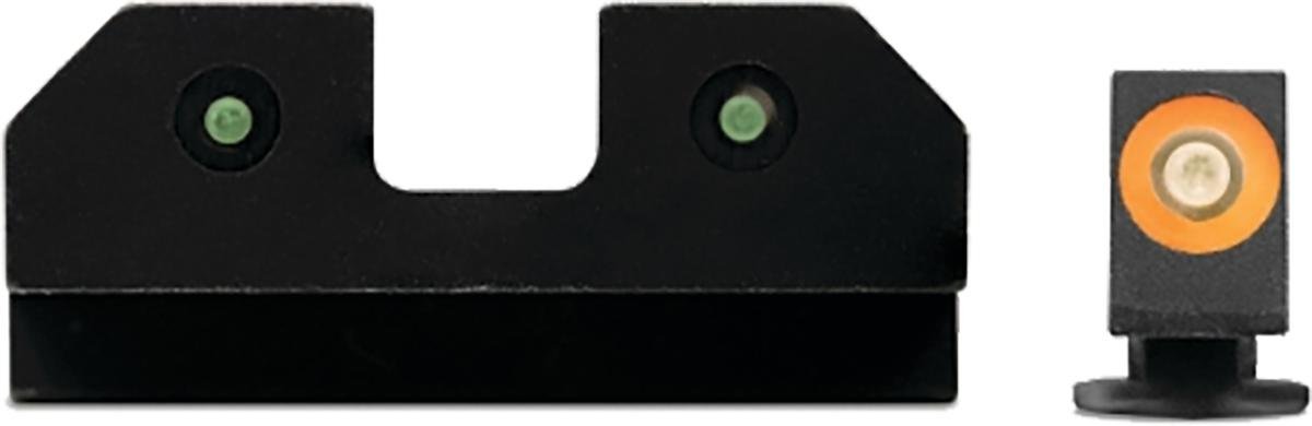 Buy XS Sights GLR013P6N R3D Night Sights Glock Green Tritium Orange Front online
