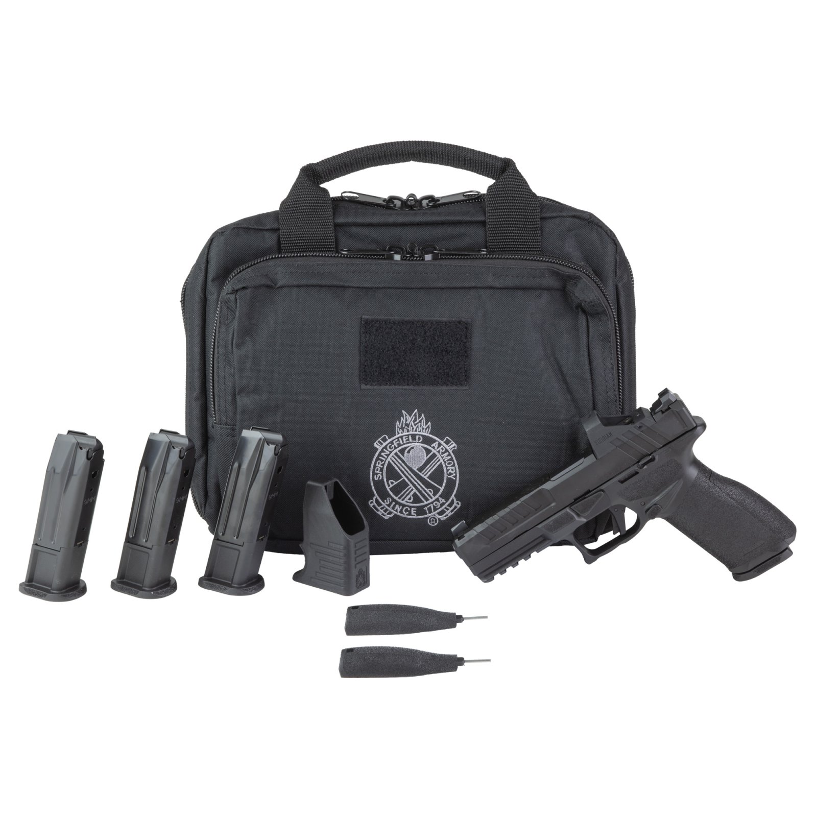 Springfield Armory Echelon 9mm 4.5 In 10rd CA Compliant Green Dot - Springfield Armory - 9MM