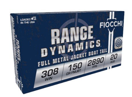 Buy Fiocchi 308Win 150gr FMJBT 2890fps 20rds online