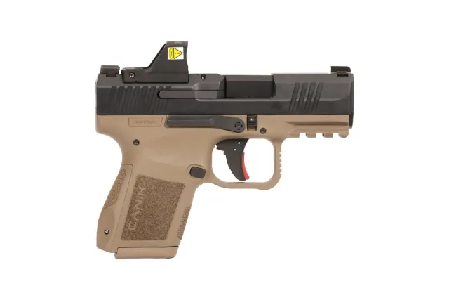 CANIK HG7620BDV-N METE MC9 9mm 3.18" Black Cerakote Semi-Auto Pistol - CANIK - 9mm