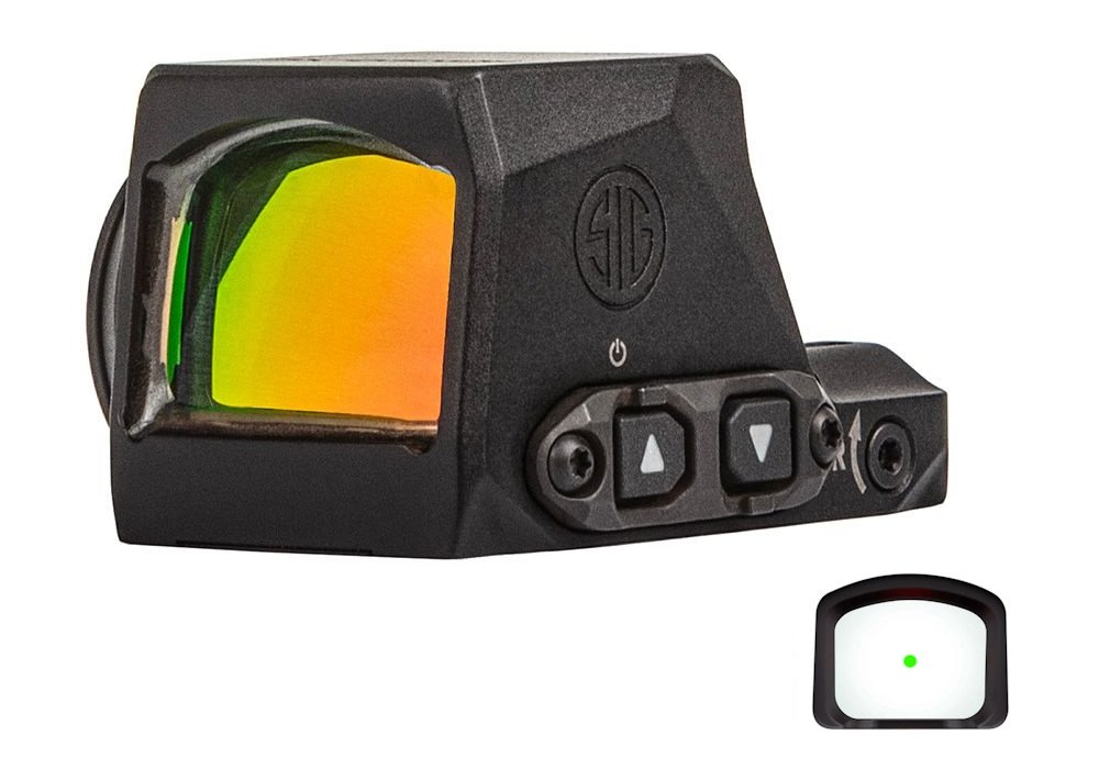 Sig SAUER ROMEO-X 6MOA GREEN DOT BLACK - Sig Sauer - 24MM
