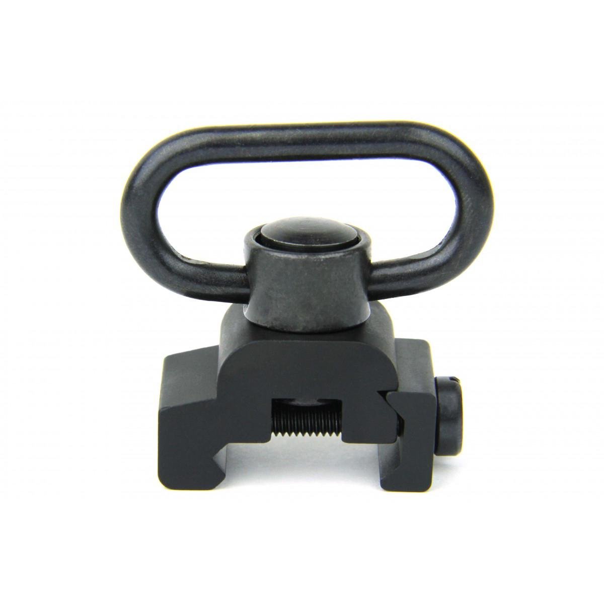 TacFire Sling Rail Mount w/QD Push Button Swivel - TacFire