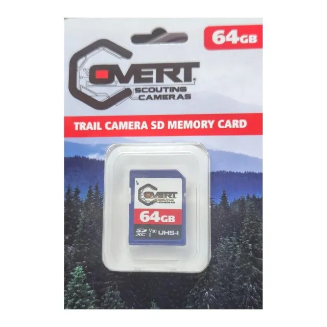 Covert CC0197 64GB SD Card for High-Resolution Trail Cameras - Covert Cameras