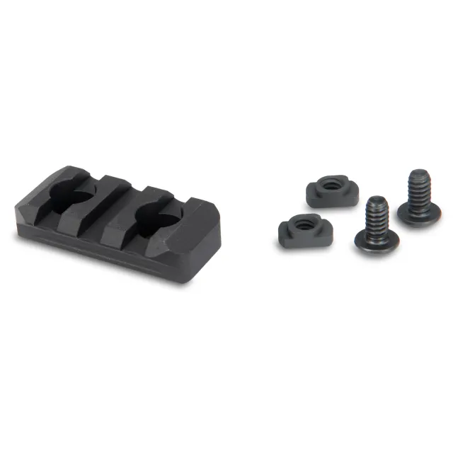 Nordic Components TRL-MLOK-STD-3 Picatinny Mount 3-Slot 1.59 In Black