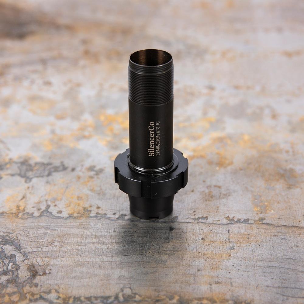 SilencerCo AC872 Salvo 12 Mossberg 500 Choke Mount Adapter Black - SilencerCo - 12GA
