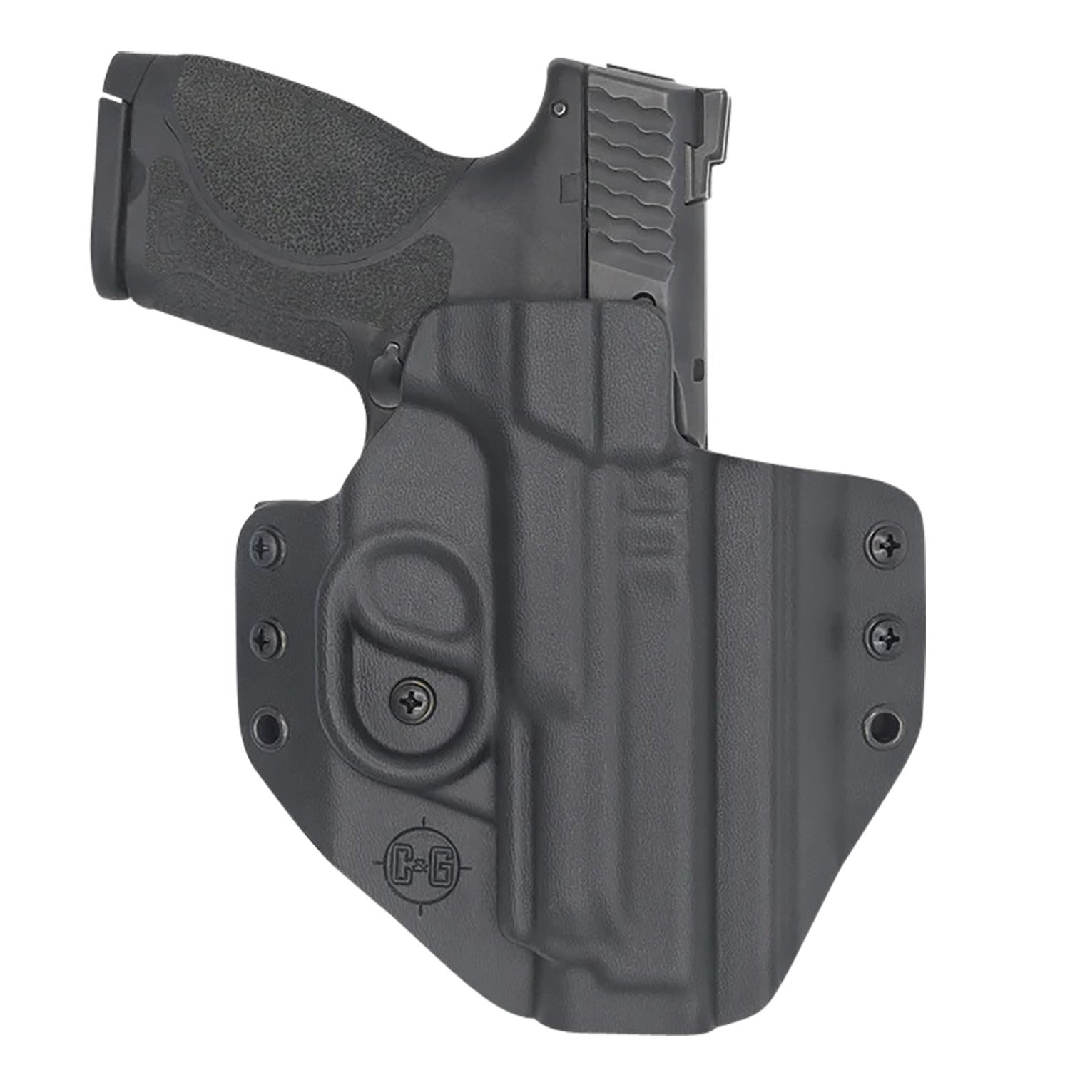 Buy C&G Holsters 0566100 Covert OWB Black Kydex Belt Loop Fits S&W M&P 9-40... online