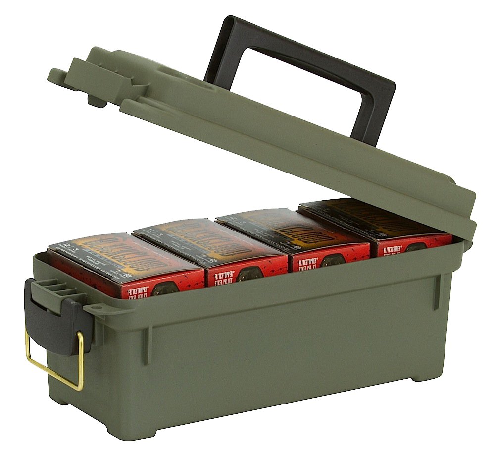 Buy Plano Shotgun Shell Box Water Resistant Lockable Green 121202 online