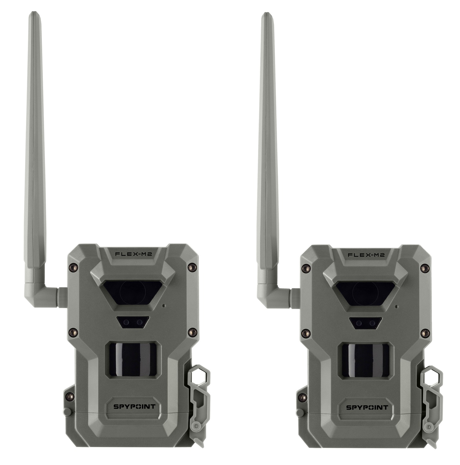 Buy SpyPoint Flex M2 Twin Pack Cellular Trail Cameras HD Photo Video online