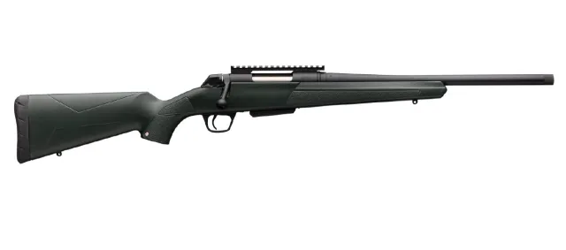 Winchester XPR Stealth SR 243 Win 16.5 In 3 Round Green Synthetic