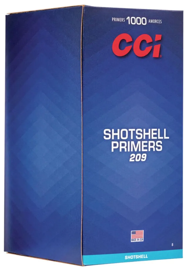 CCI 500083 Shotshell Primers 209 Shotgun 1000/Box - CCI for sale at Smoke Wagon Firearms