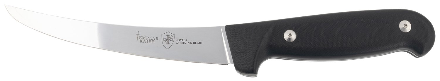 Buy Templar K6BBK362 6 In Boning Knife RWL34 Damasteel Black G10 online