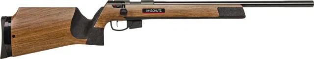 Anschutz 1761 HB MSR 22LR 21.4" Blued Walnut 2-Stage 015540