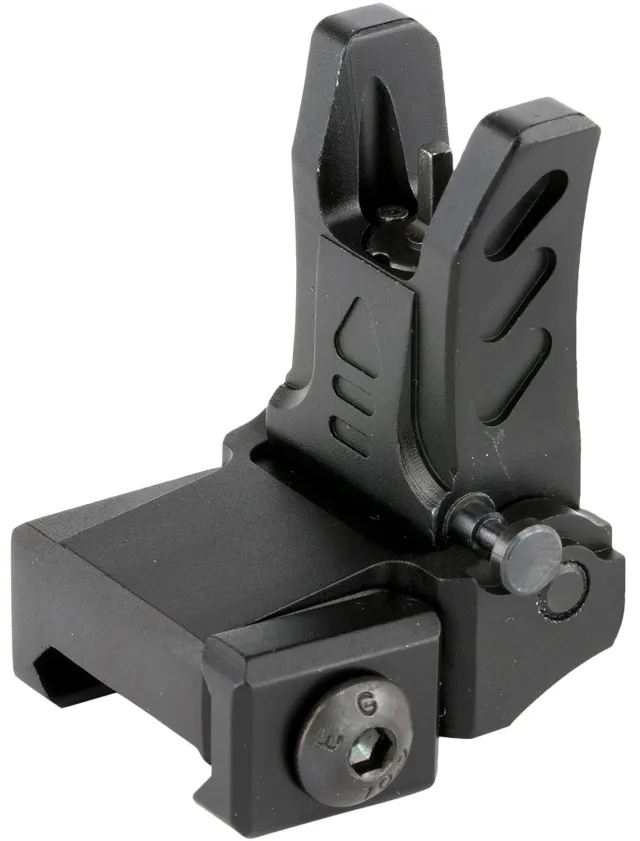 UTG MNT755 Accu-Sync Flip-Up Front Sight Black Aluminum AR-15 Rail - Leapers