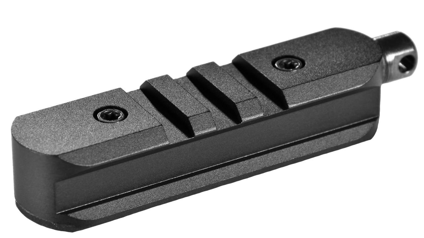 Warne 7953M Skyline Sling Swivel Accessory Rail Black Anodized Aluminum - Warne