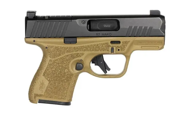 Kimber 3800041 R7 Mako FDE Liberty 9mm 3.37" Tritium Night Sights - Kimber - 9MM for sale at Gun Club HQ